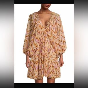 NWT Likely chevron print flowy mini dress Size 6!!!